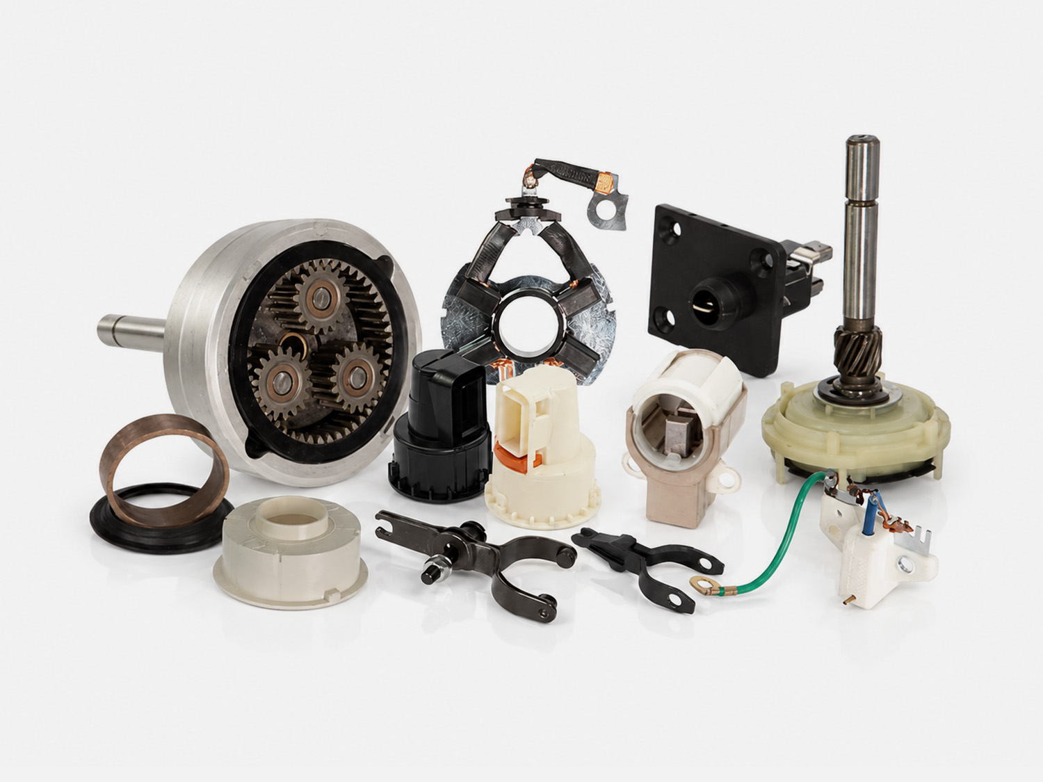 Componentes Motor de Partida e Alternador